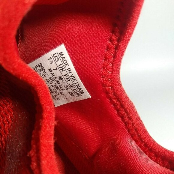 Adidas Ironskin Protrax Red Baseball Cleats Metal - Picture 9 of 9